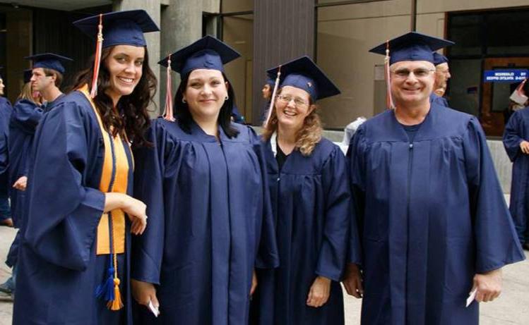 image of tvcc graduates in commencement regalia